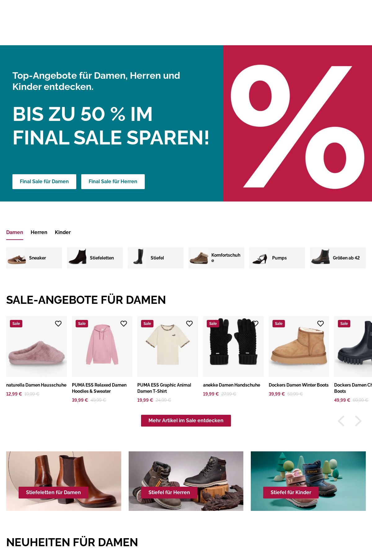 Prospekt ABC Schuh-Center 05.01.2026 - 14.01.2026