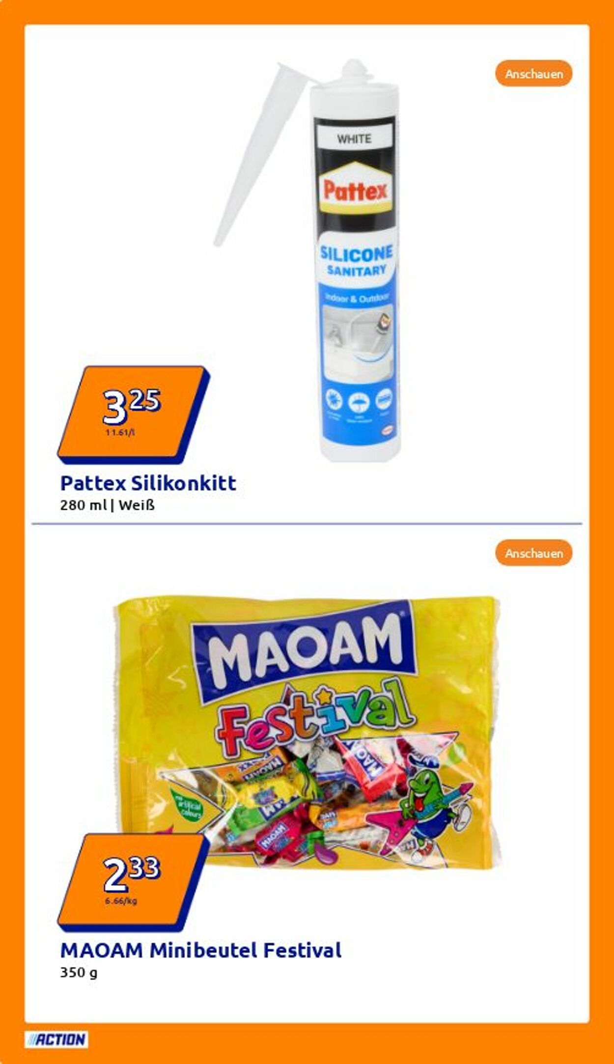 Prospekt Action 20.08.2025 - 03.09.2025