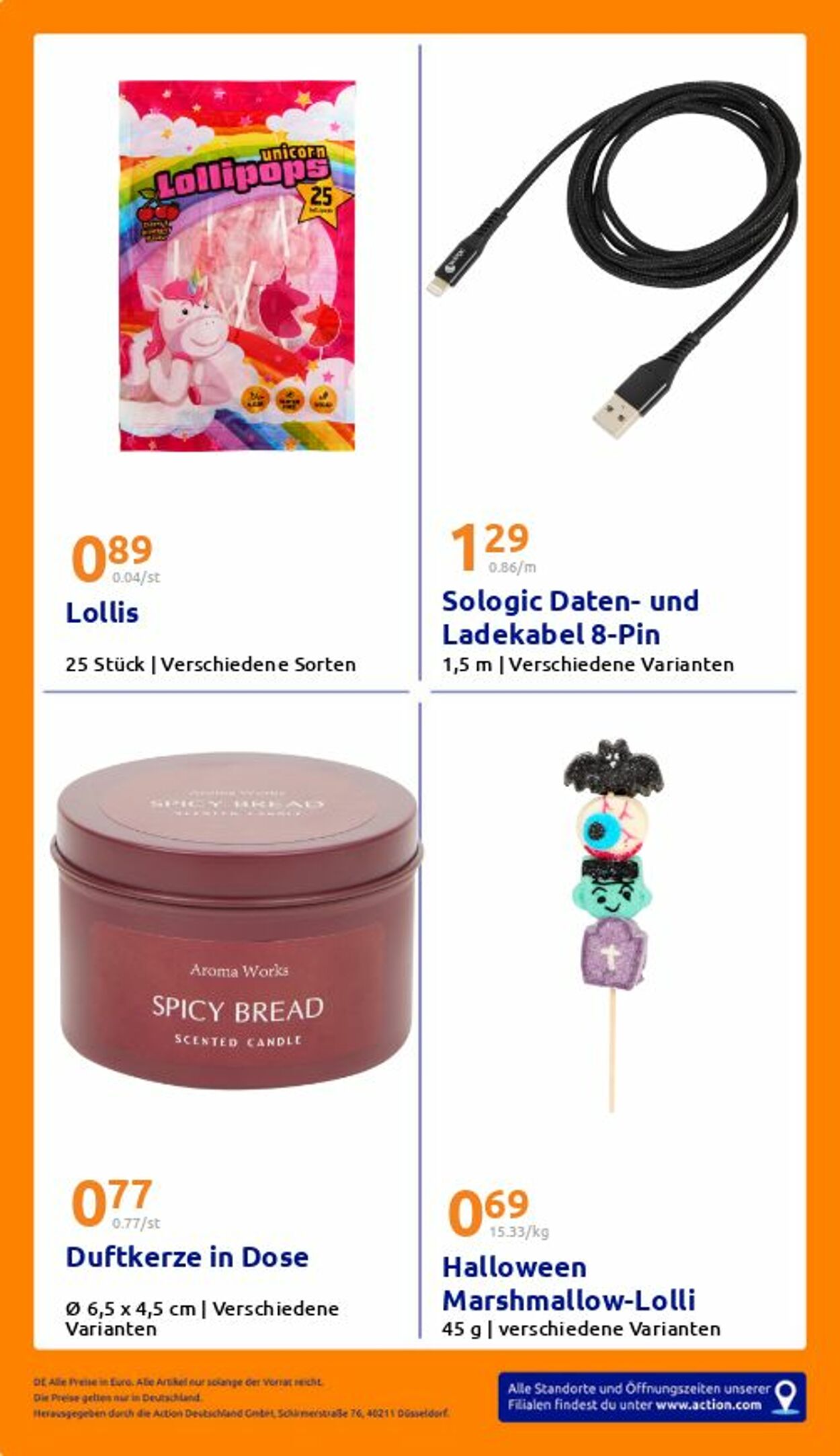 Prospekt Action 29.10.2025 - 05.11.2025