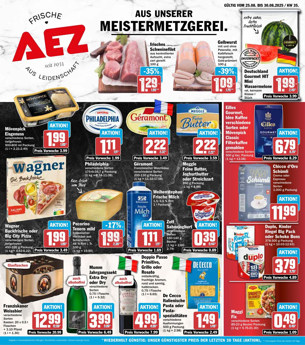 Prospekt Aez 18.08.2025 - 23.08.2025