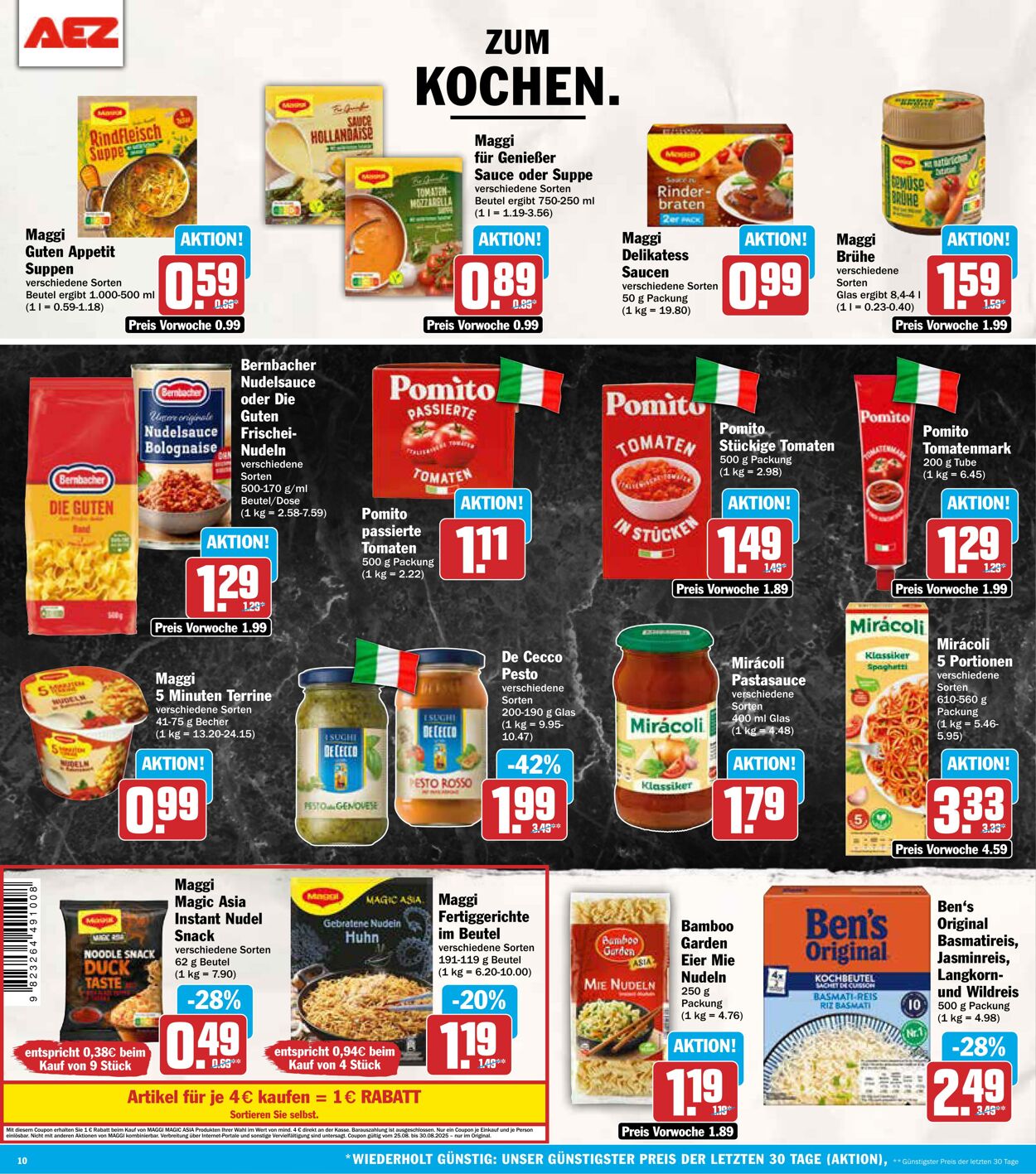 Prospekt Aez 18.08.2025 - 23.08.2025
