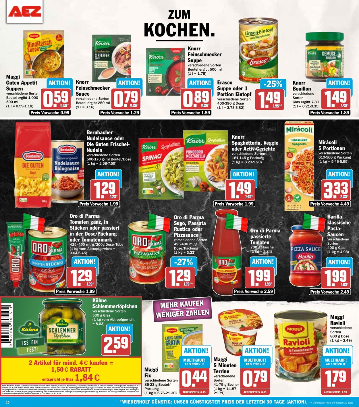 Prospekt Aez 20.10.2025 - 25.10.2025