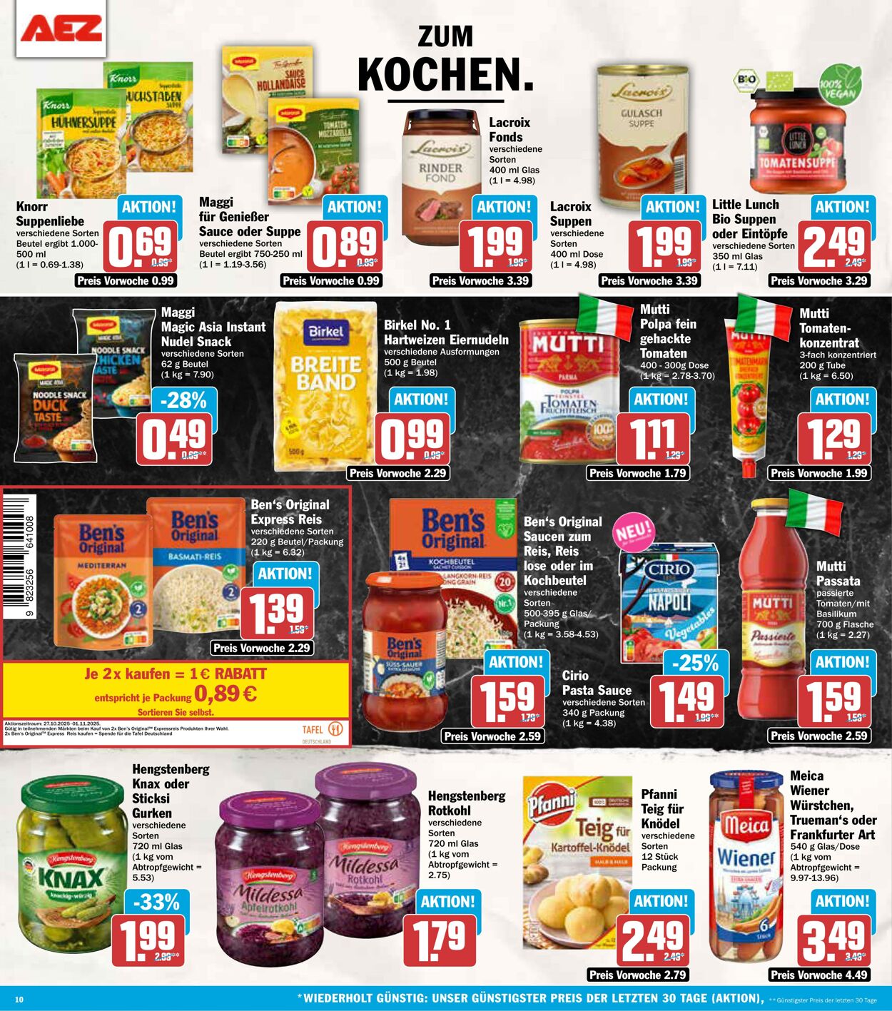 Prospekt Aez 20.10.2025 - 25.10.2025