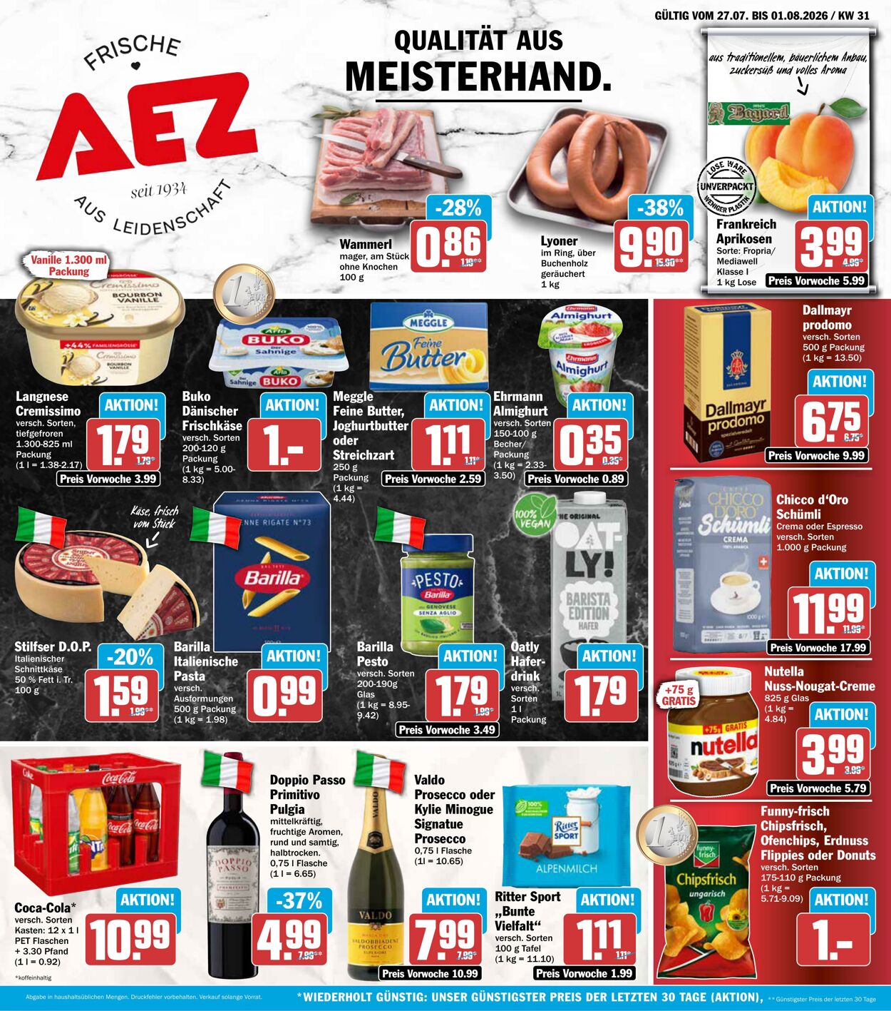Prospekt Aez 27.07.2026 - 01.08.2026
