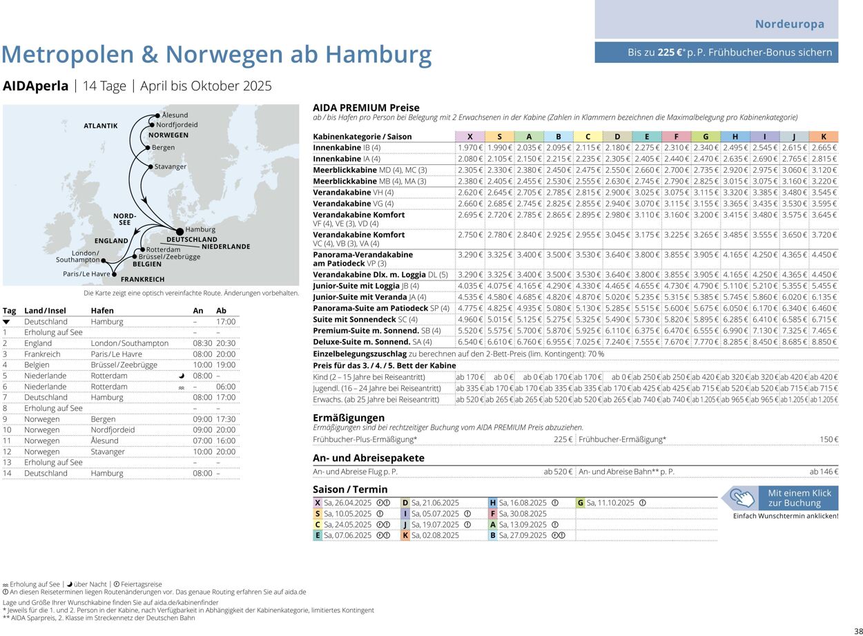 Prospekt Aida 14.04.2025 - 28.04.2025