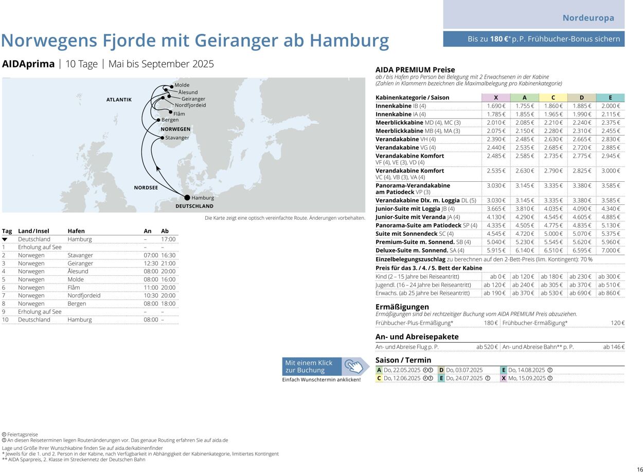 Prospekt Aida 14.04.2025 - 28.04.2025
