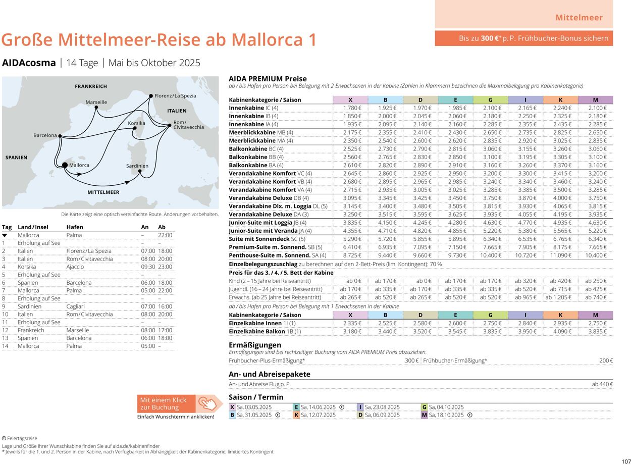 Prospekt Aida 14.04.2025 - 28.04.2025