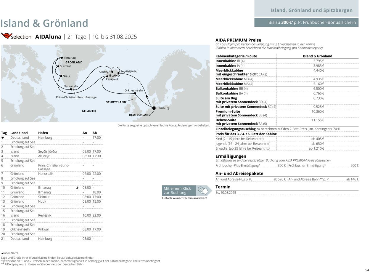 Prospekt Aida 14.04.2025 - 28.04.2025