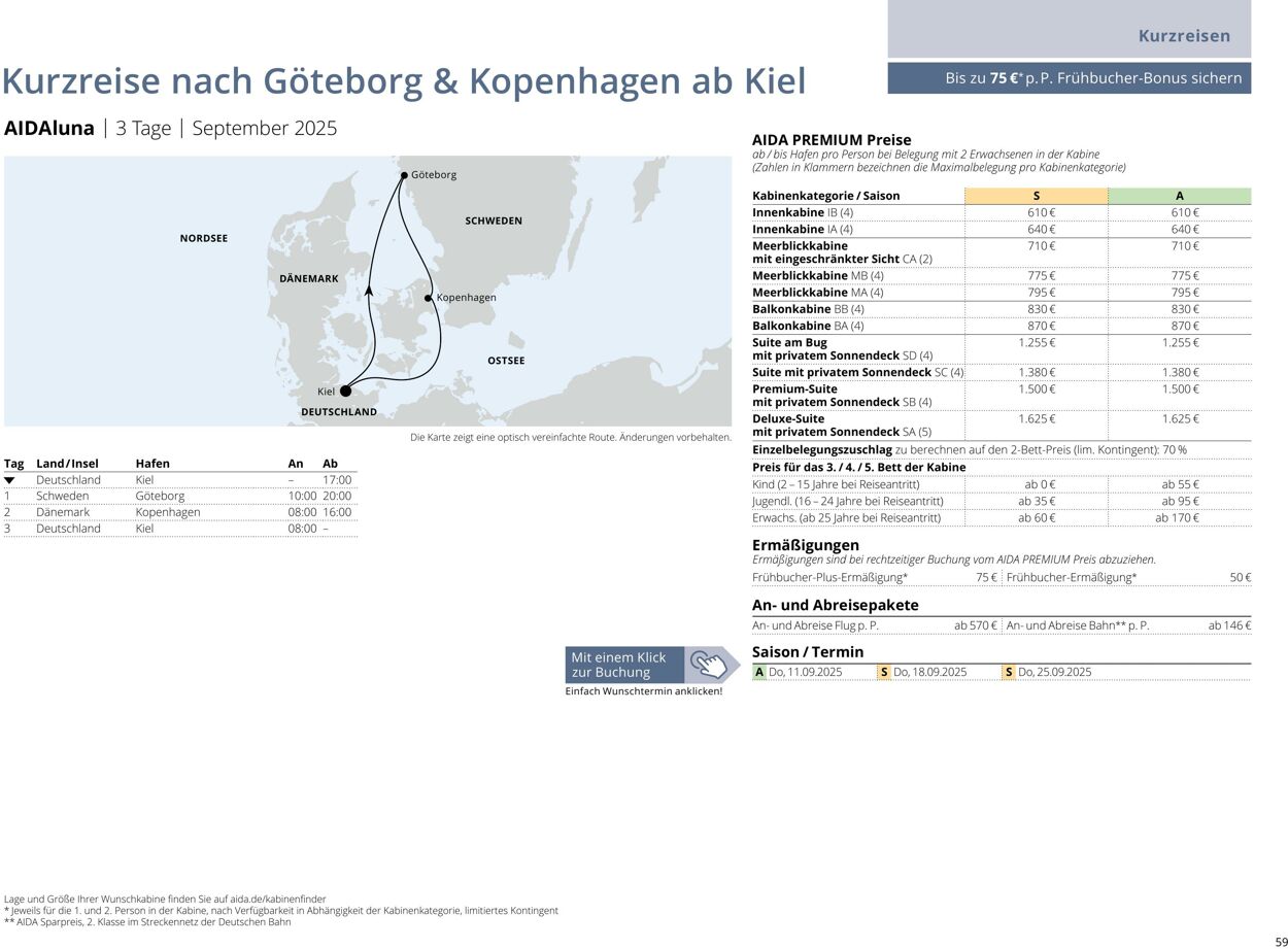 Prospekt Aida 14.04.2025 - 28.04.2025