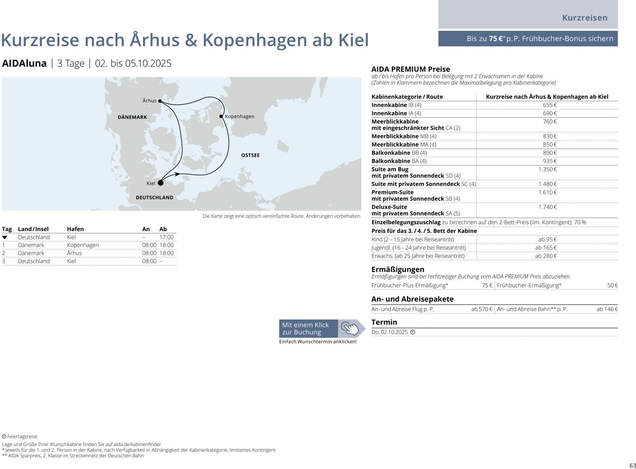 Prospekt Aida 14.04.2025 - 28.04.2025