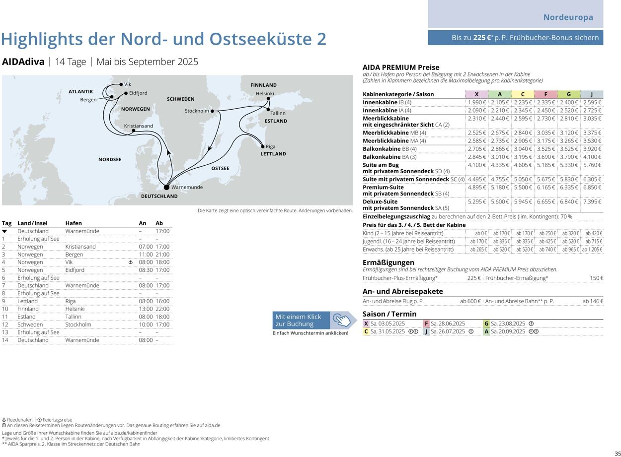Prospekt Aida 14.04.2025 - 28.04.2025
