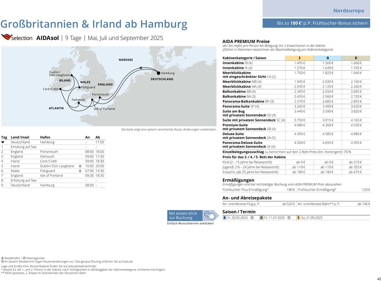 Prospekt Aida 14.04.2025 - 28.04.2025