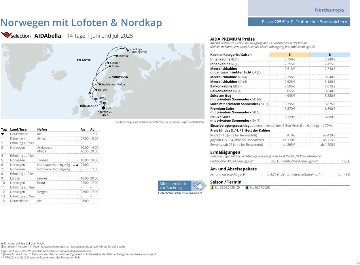 Prospekt Aida 14.04.2025 - 28.04.2025