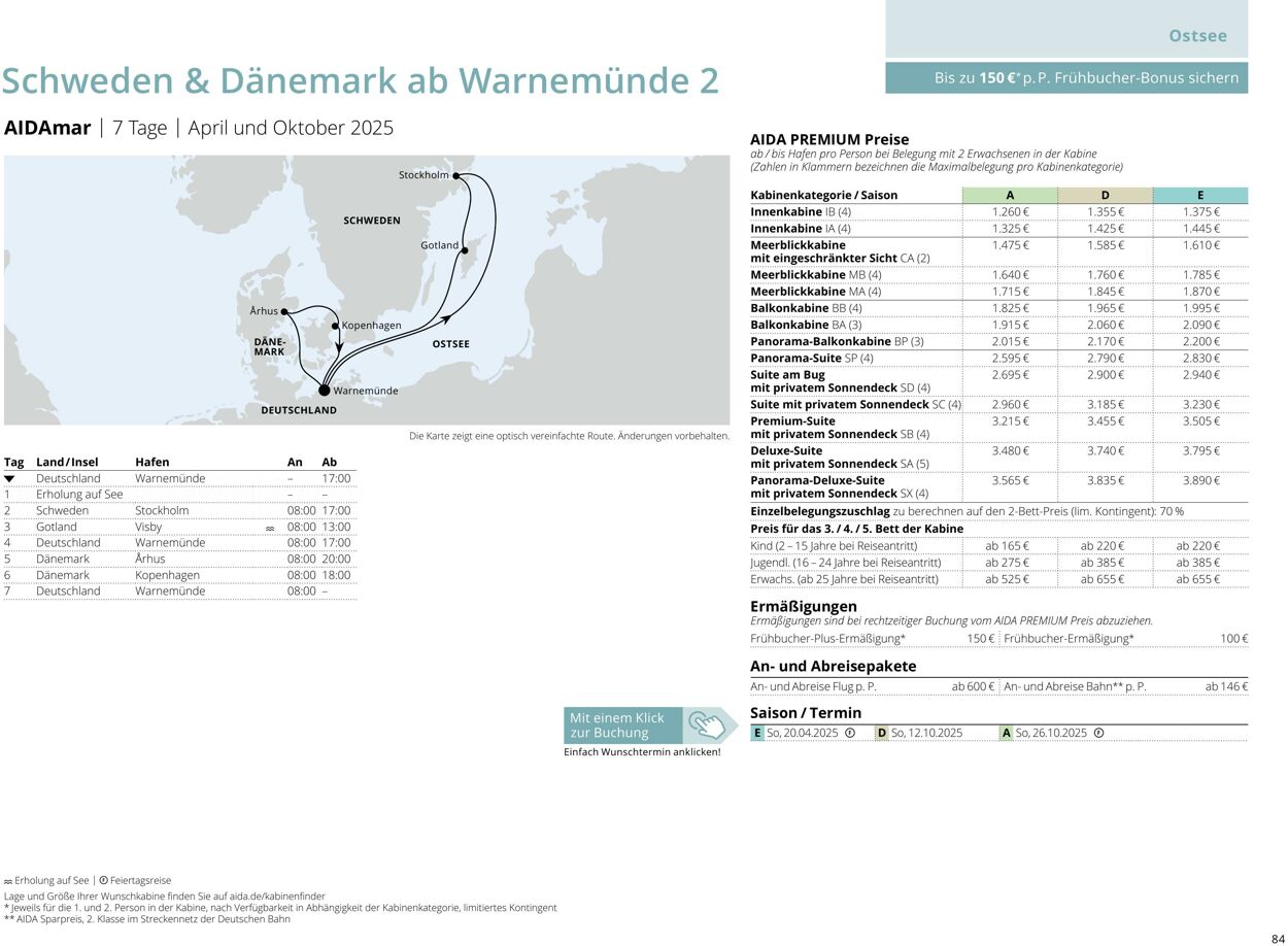 Prospekt Aida 14.04.2025 - 28.04.2025
