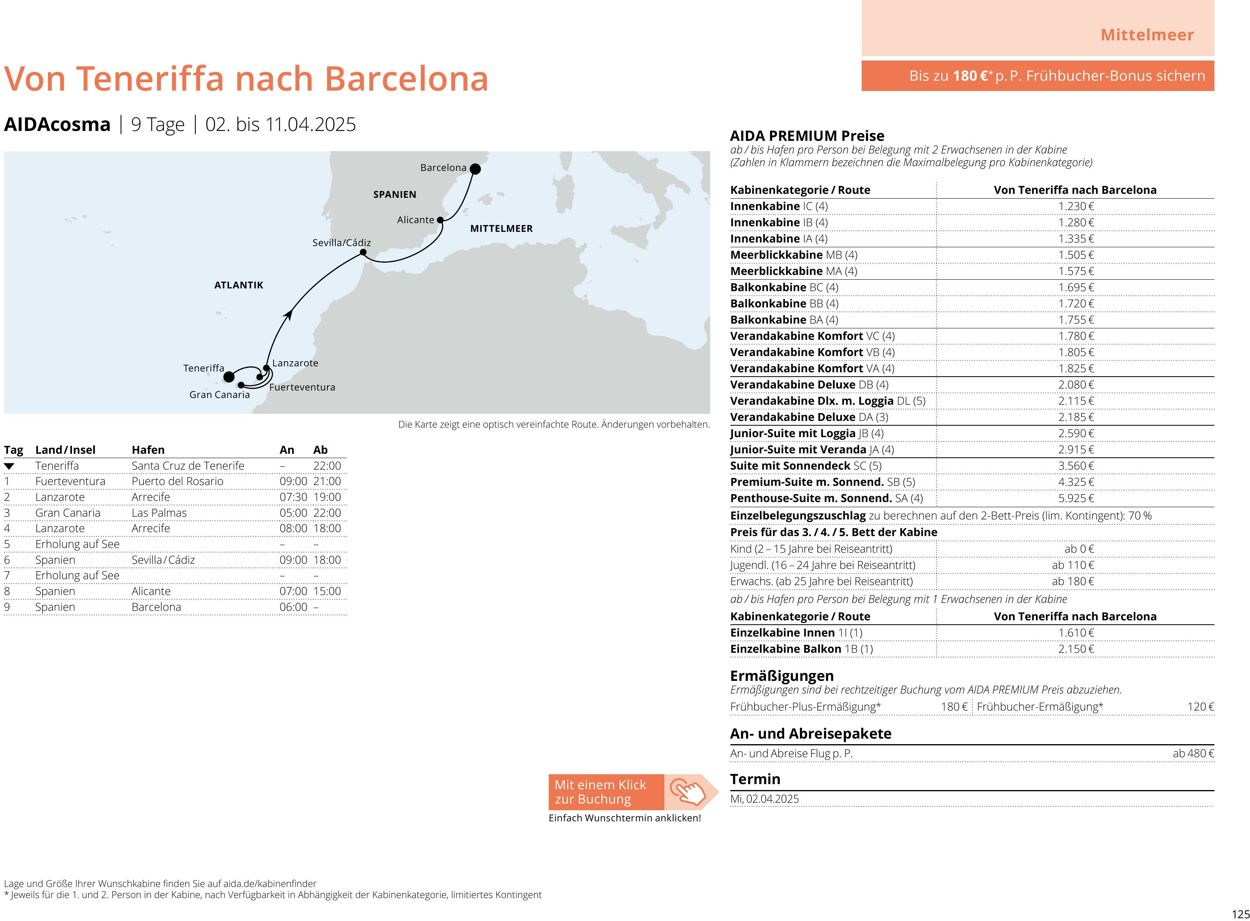Prospekt Aida 14.04.2025 - 28.04.2025