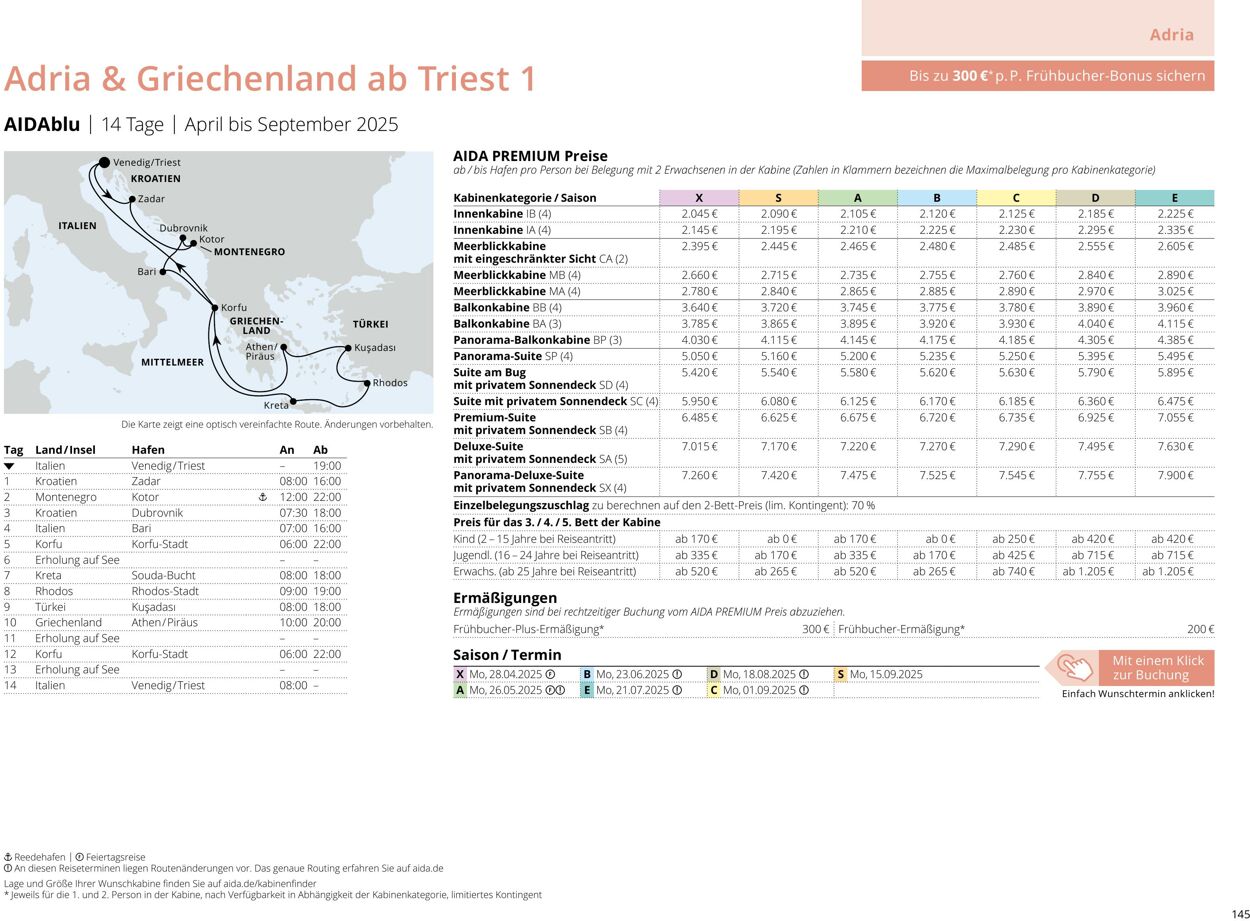 Prospekt Aida 14.04.2025 - 28.04.2025