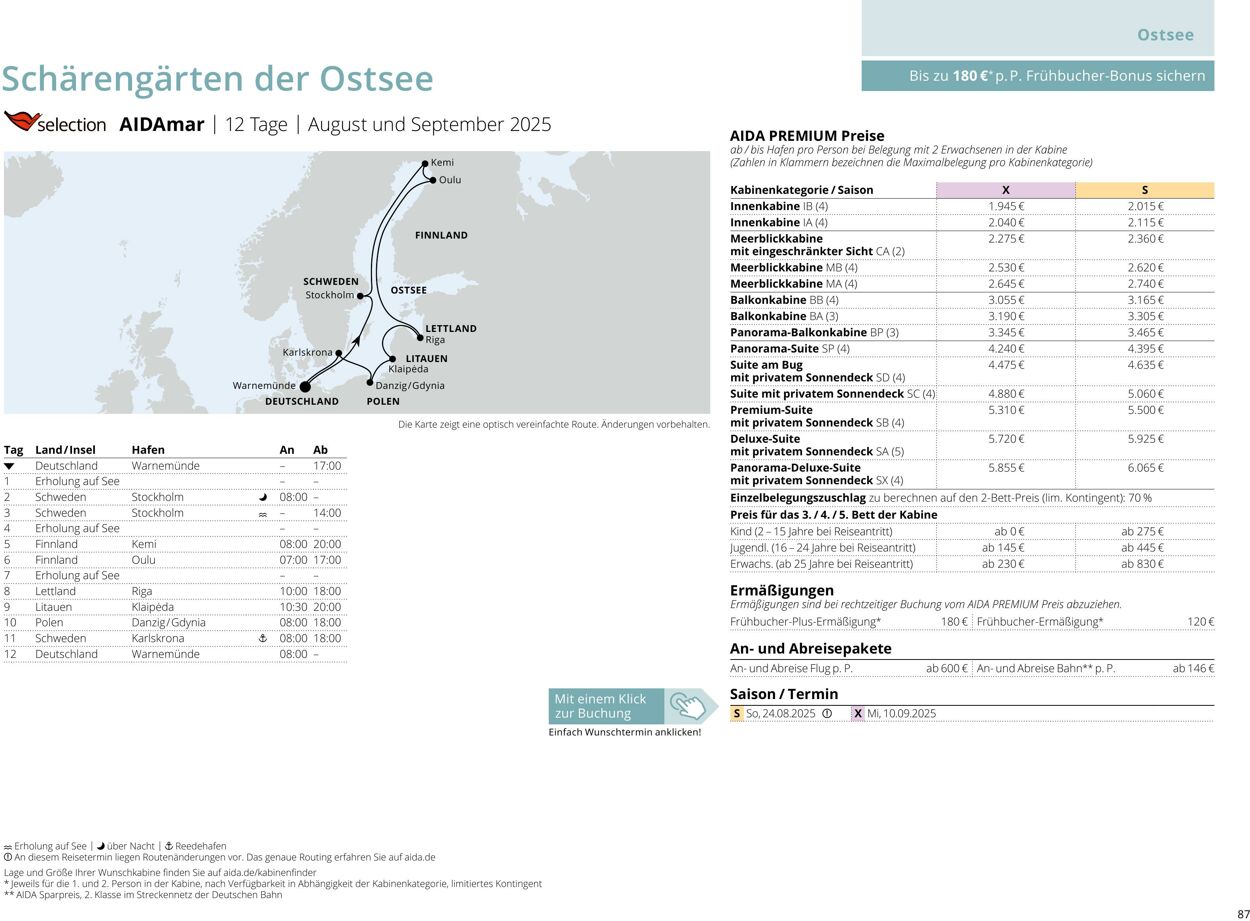 Prospekt Aida 14.04.2025 - 28.04.2025
