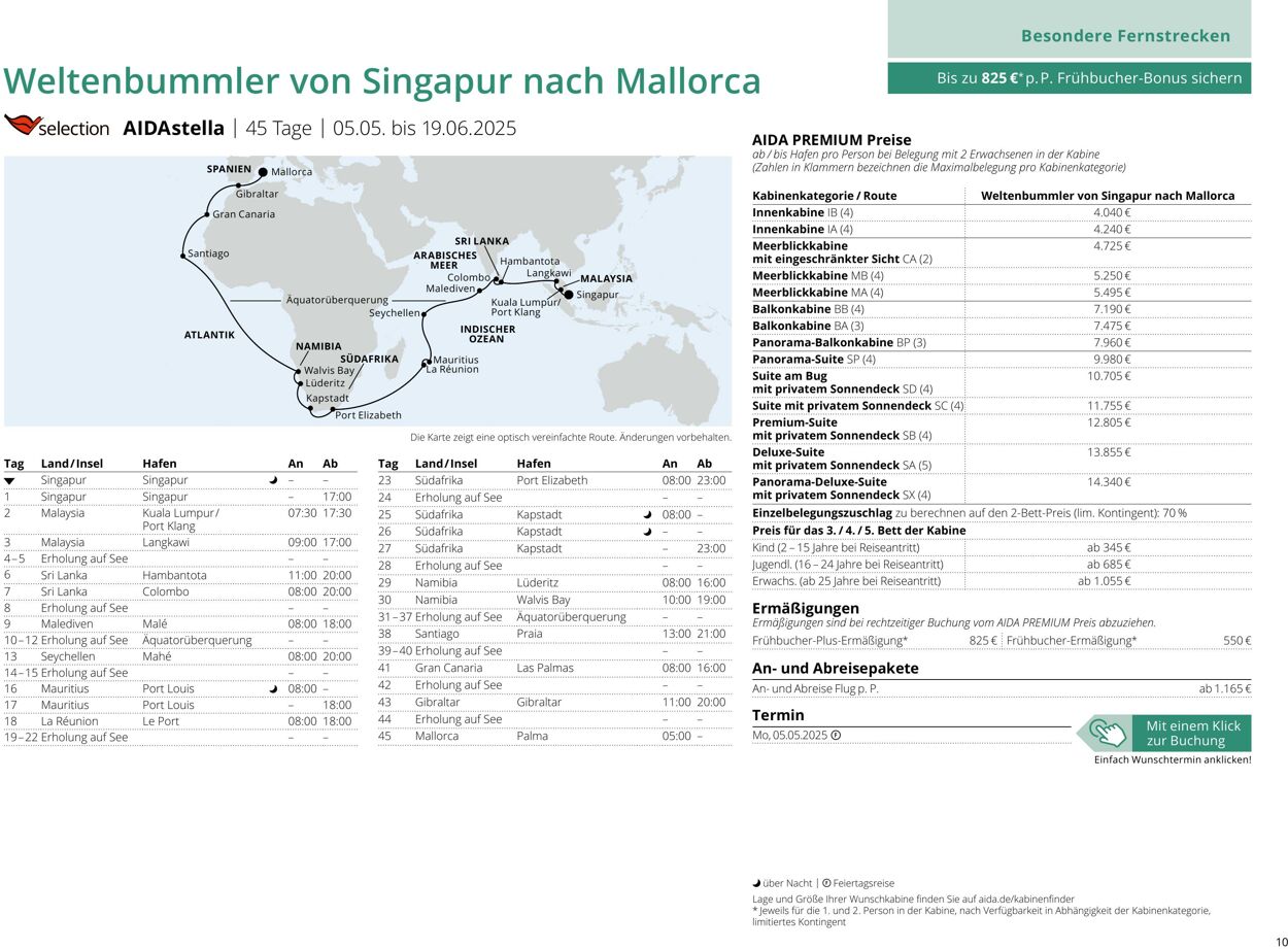 Prospekt Aida 14.04.2025 - 28.04.2025