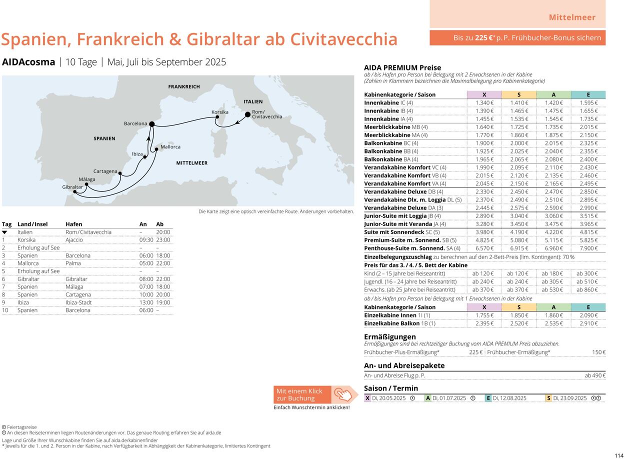 Prospekt Aida 14.04.2025 - 28.04.2025