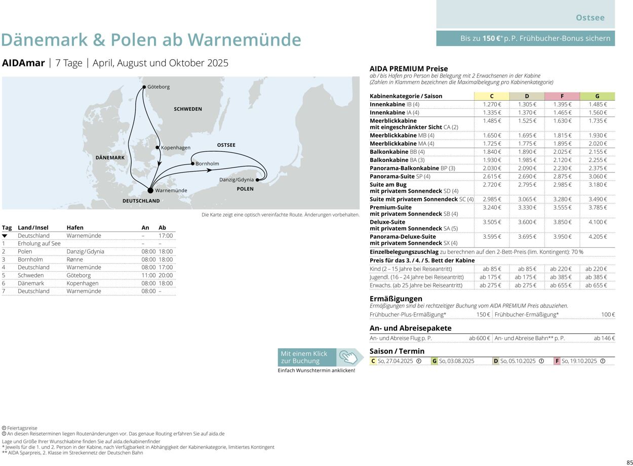 Prospekt Aida 14.04.2025 - 28.04.2025