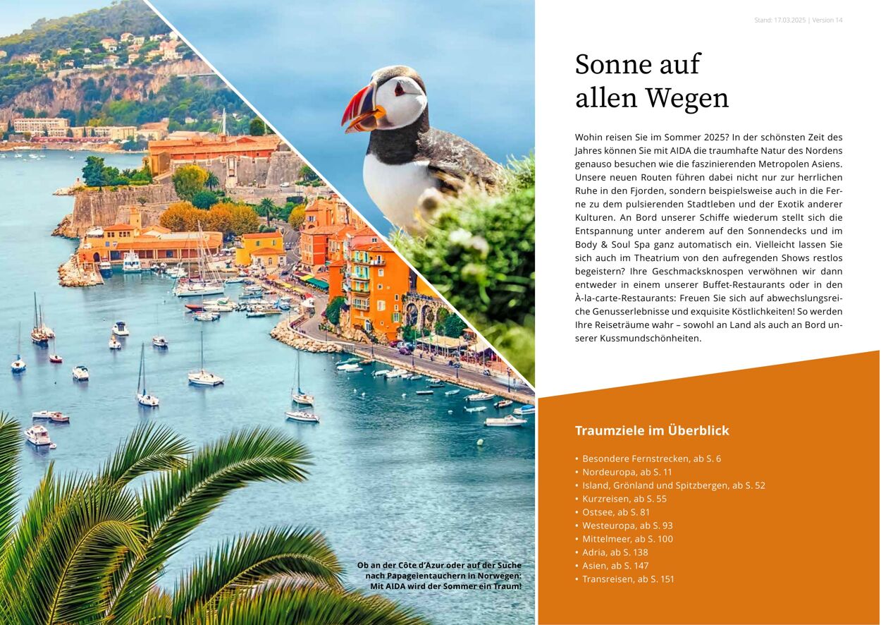 Prospekt Aida 14.04.2025 - 28.04.2025