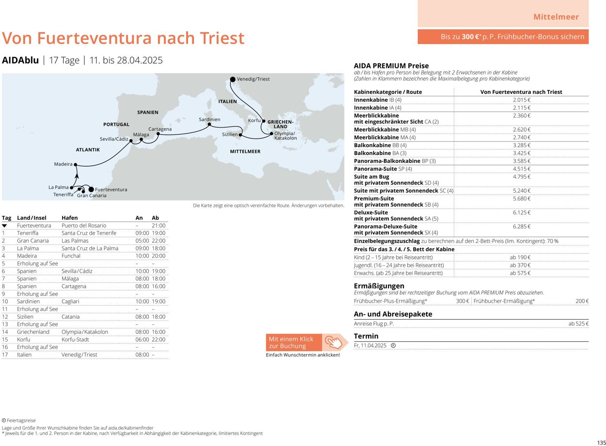 Prospekt Aida 14.04.2025 - 28.04.2025