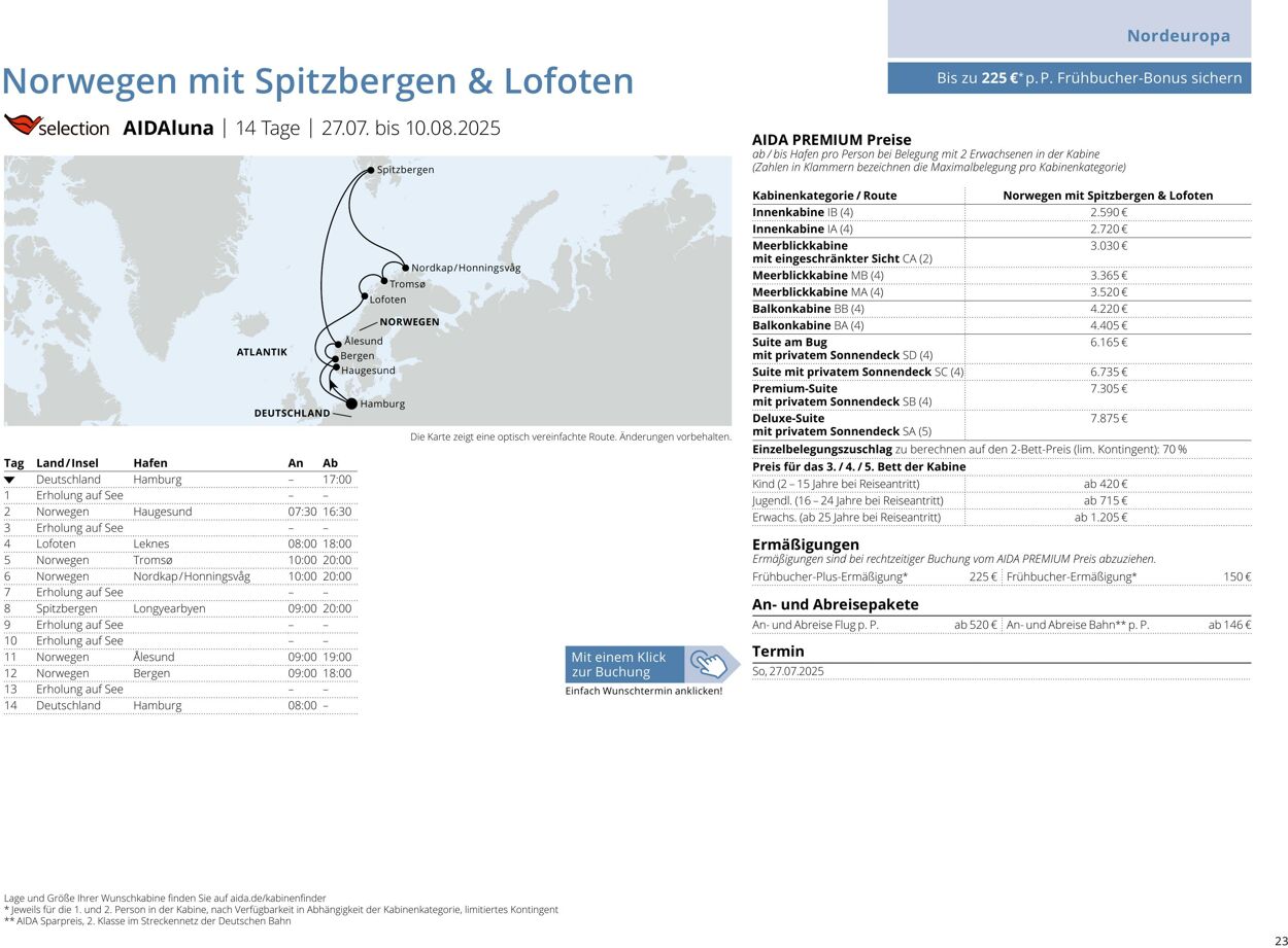 Prospekt Aida 14.04.2025 - 28.04.2025