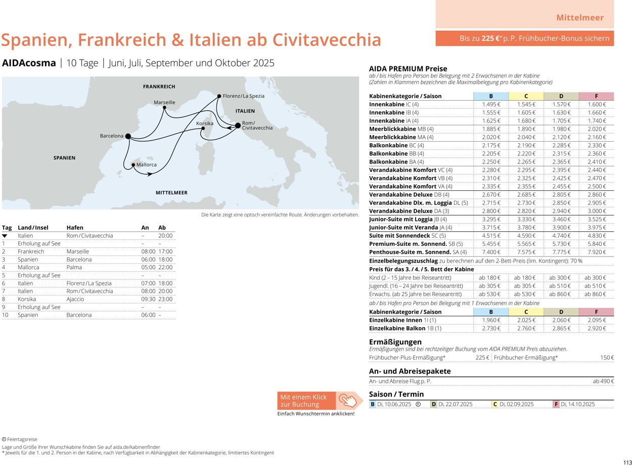 Prospekt Aida 14.04.2025 - 28.04.2025