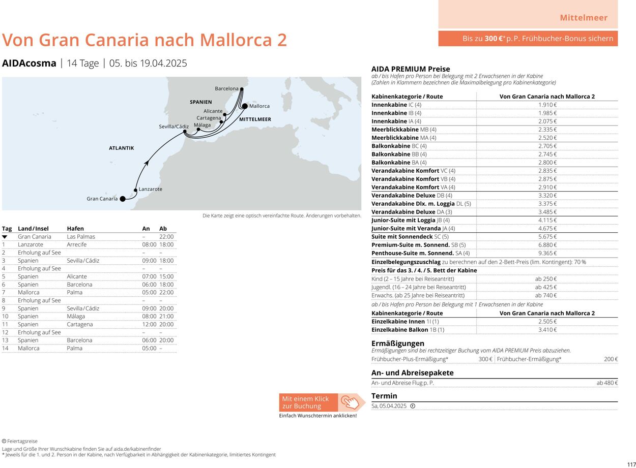 Prospekt Aida 14.04.2025 - 28.04.2025