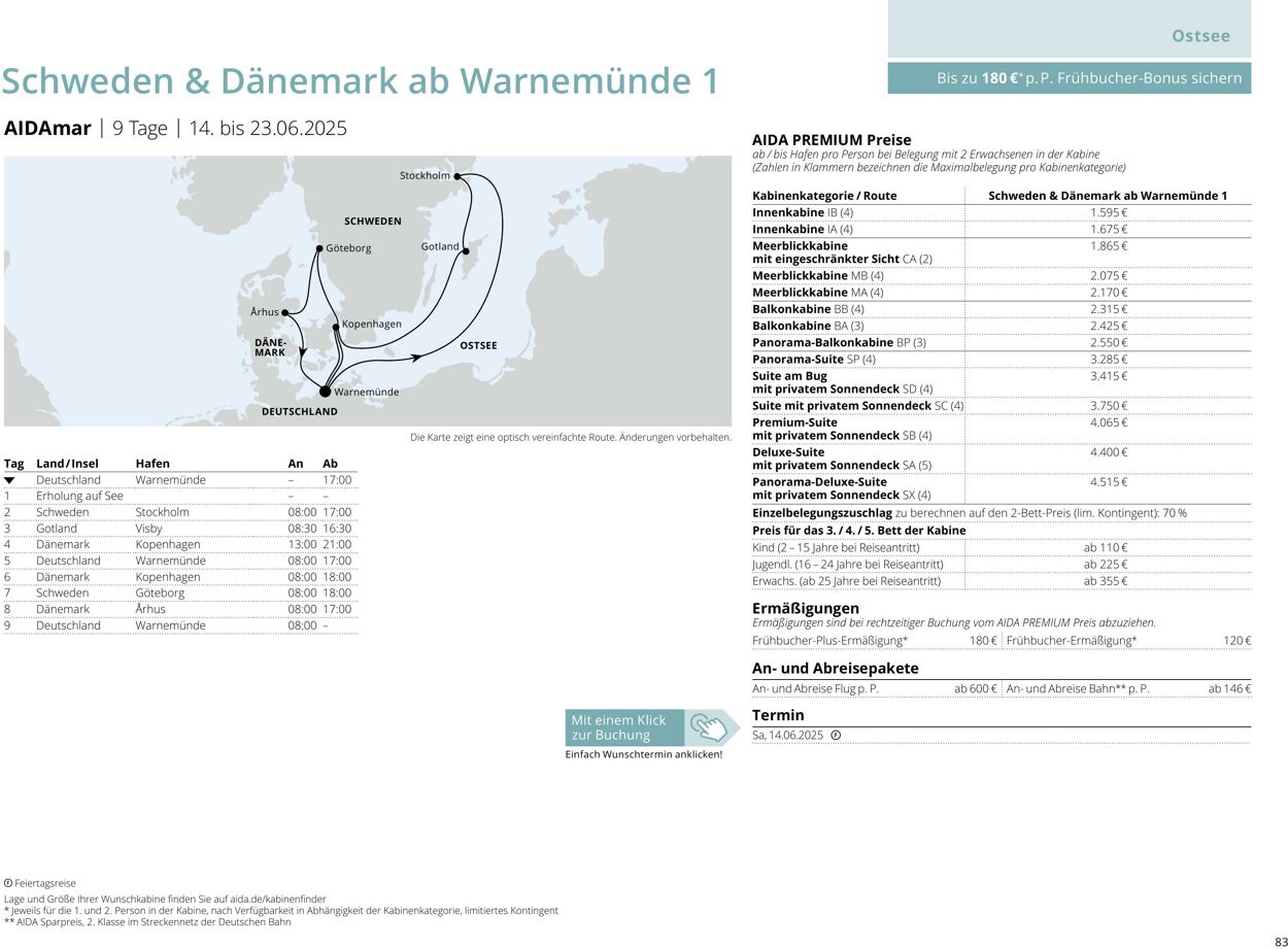 Prospekt Aida 14.04.2025 - 28.04.2025