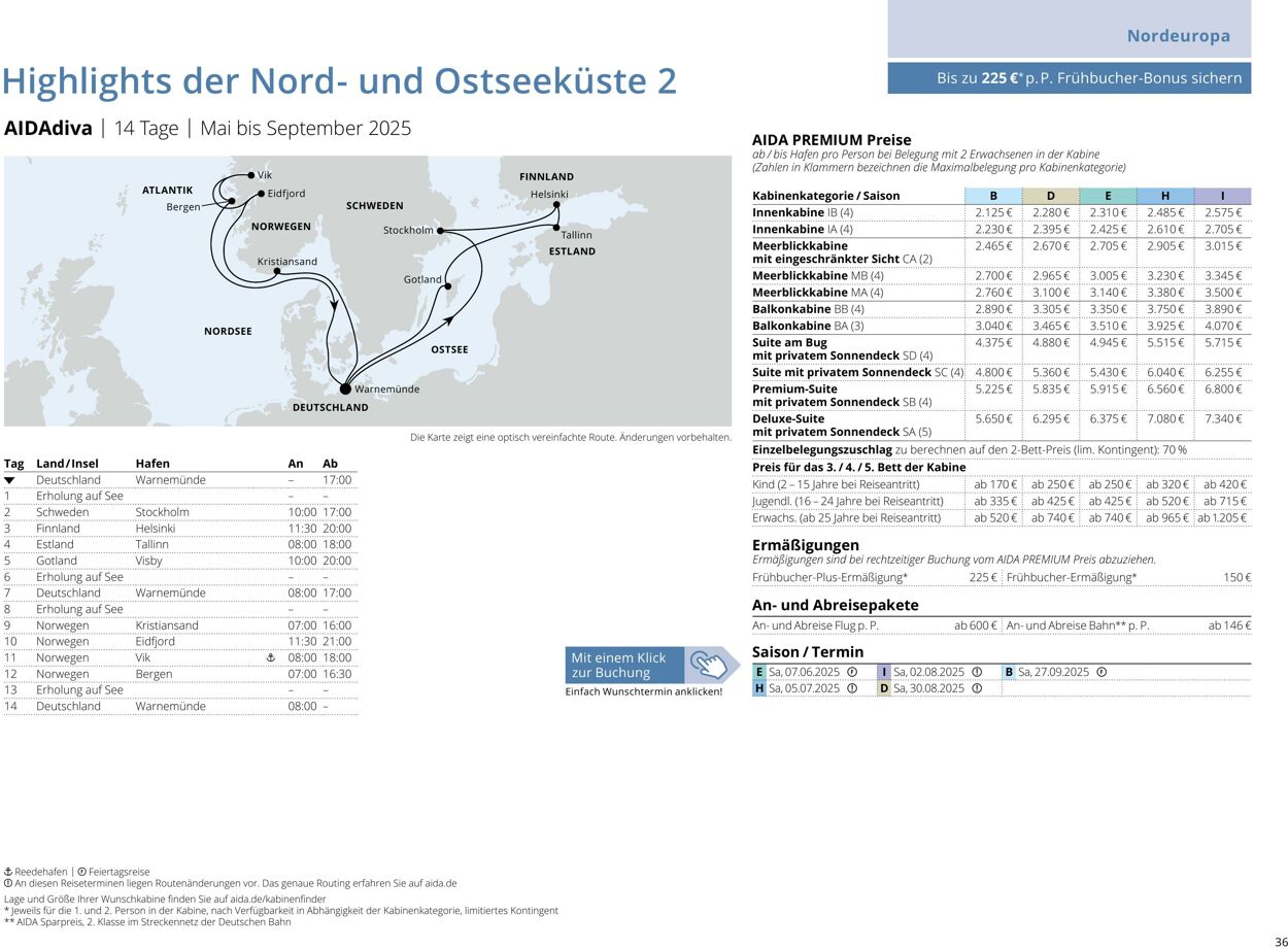 Prospekt Aida 14.04.2025 - 28.04.2025