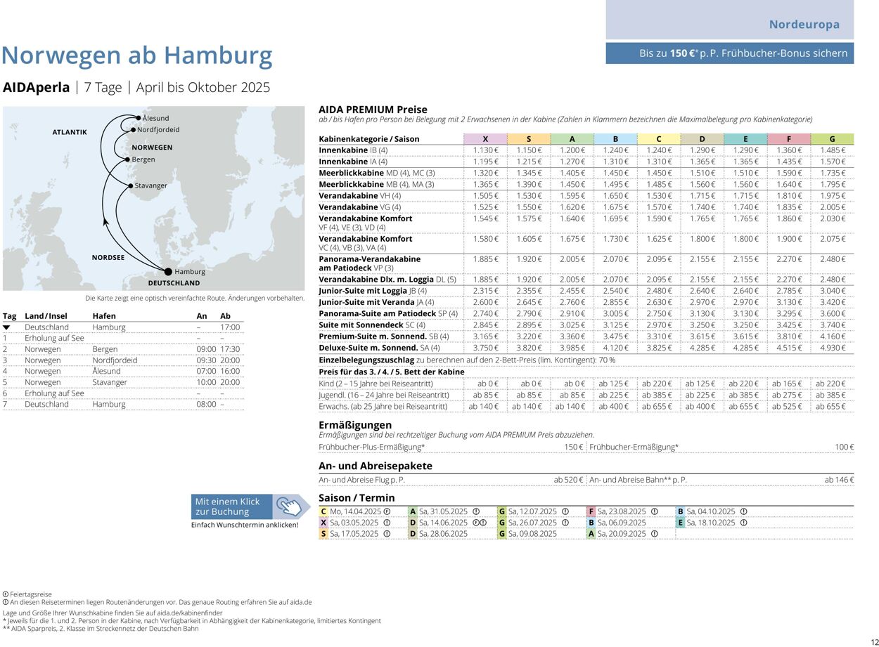 Prospekt Aida 14.04.2025 - 28.04.2025
