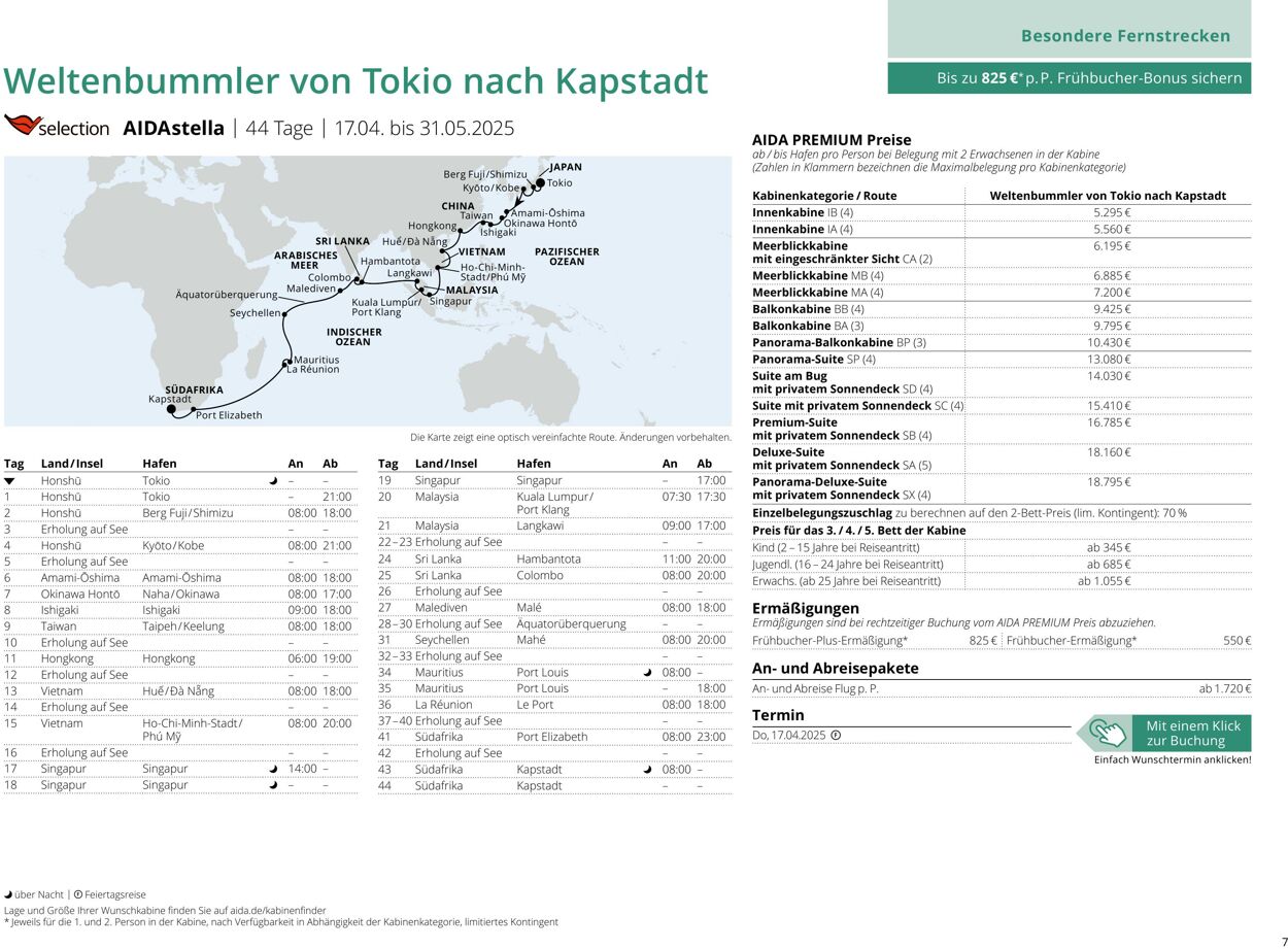Prospekt Aida 14.04.2025 - 28.04.2025