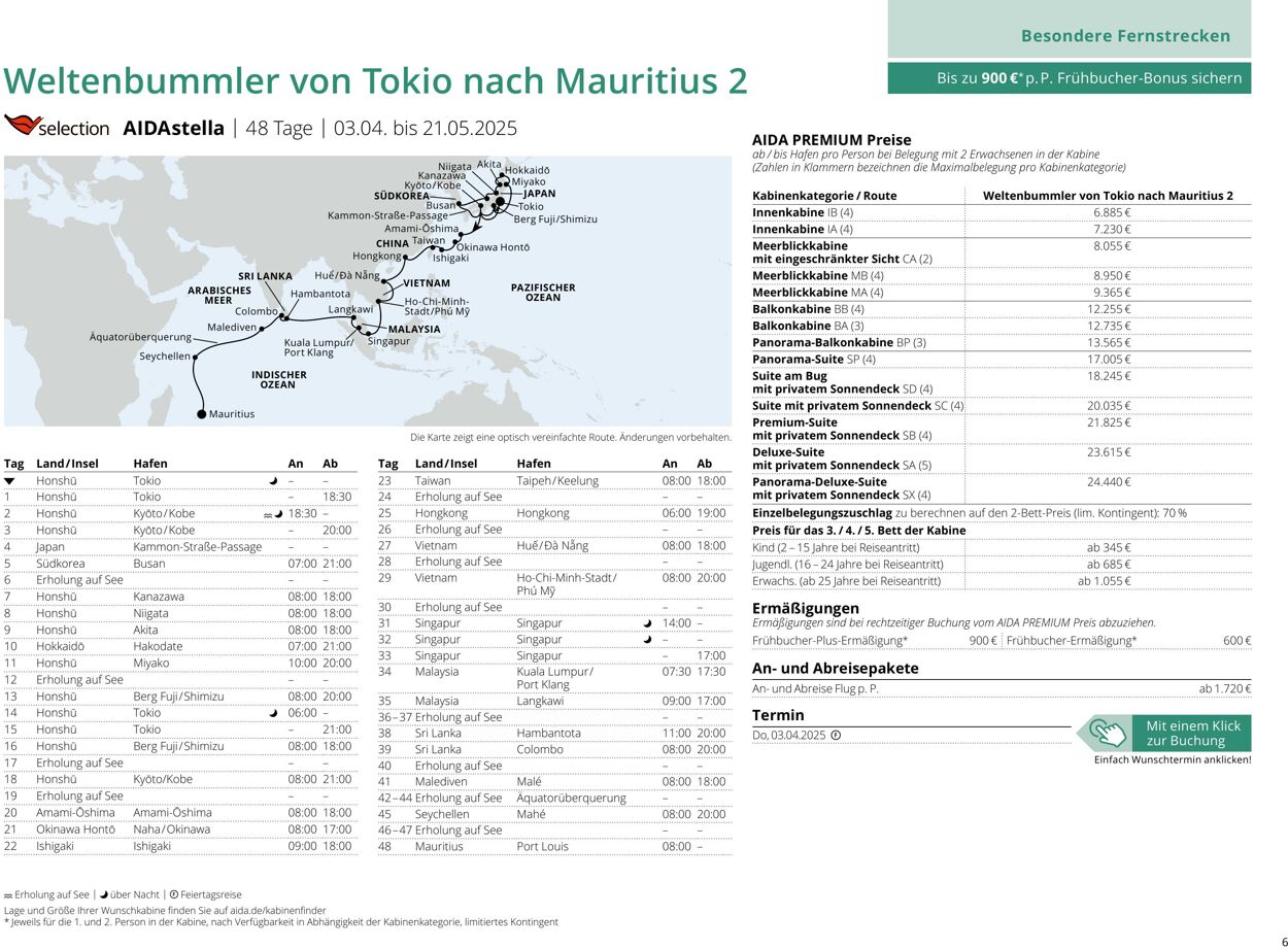 Prospekt Aida 14.04.2025 - 28.04.2025