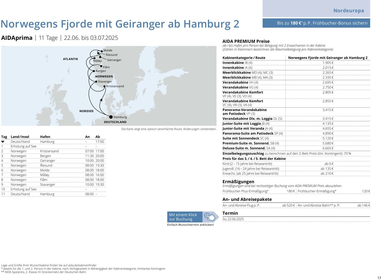Prospekt Aida 14.04.2025 - 28.04.2025