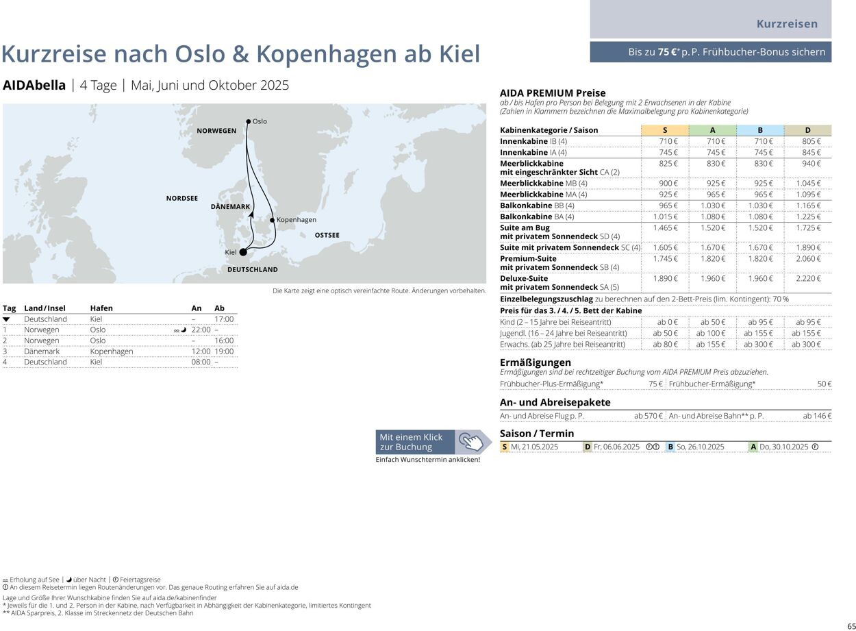 Prospekt Aida 14.04.2025 - 28.04.2025