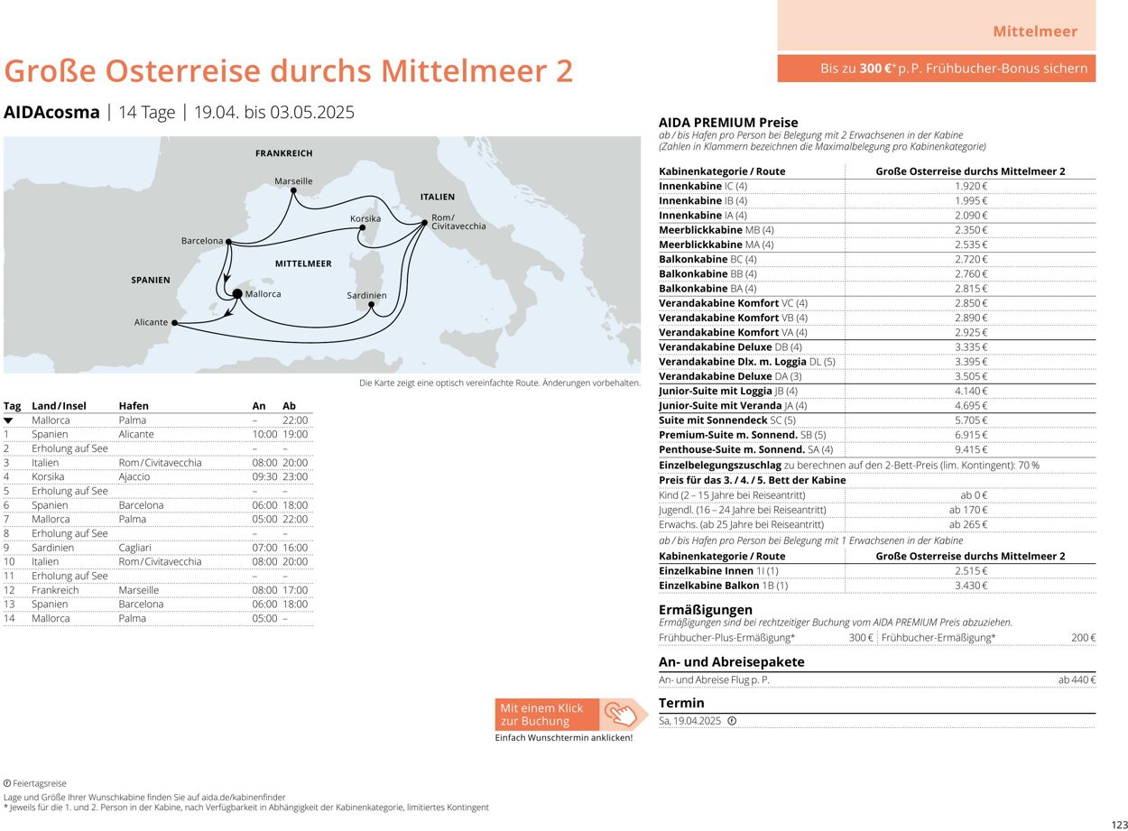 Prospekt Aida 14.04.2025 - 28.04.2025