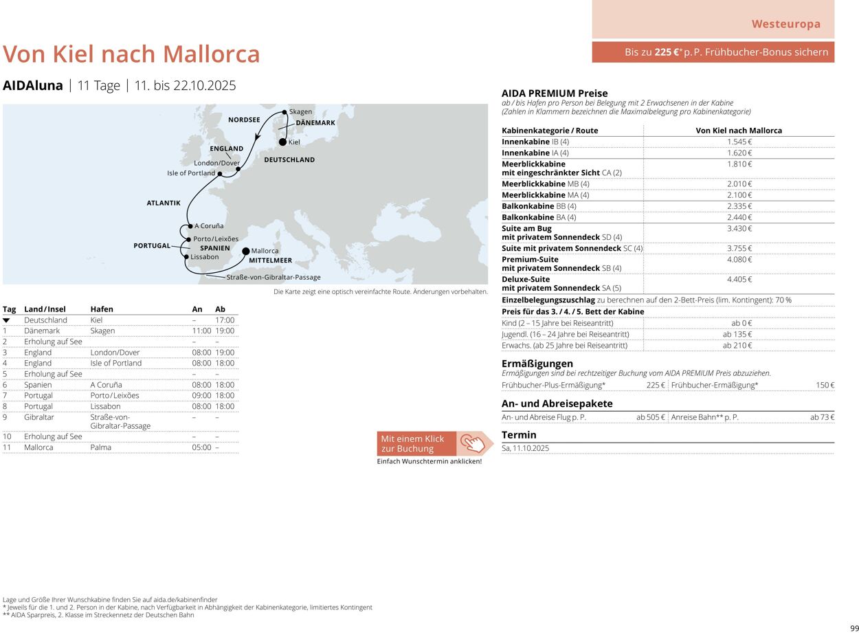 Prospekt Aida 14.04.2025 - 28.04.2025
