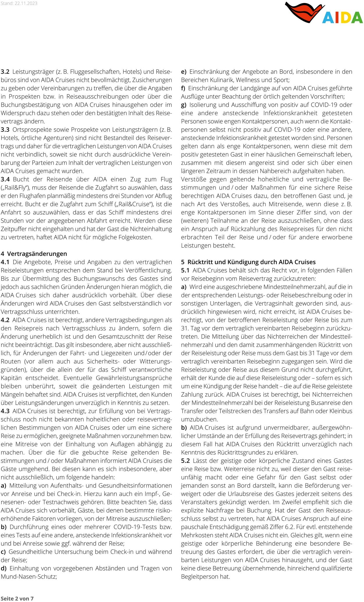 Prospekt Aida 14.04.2025 - 28.04.2025