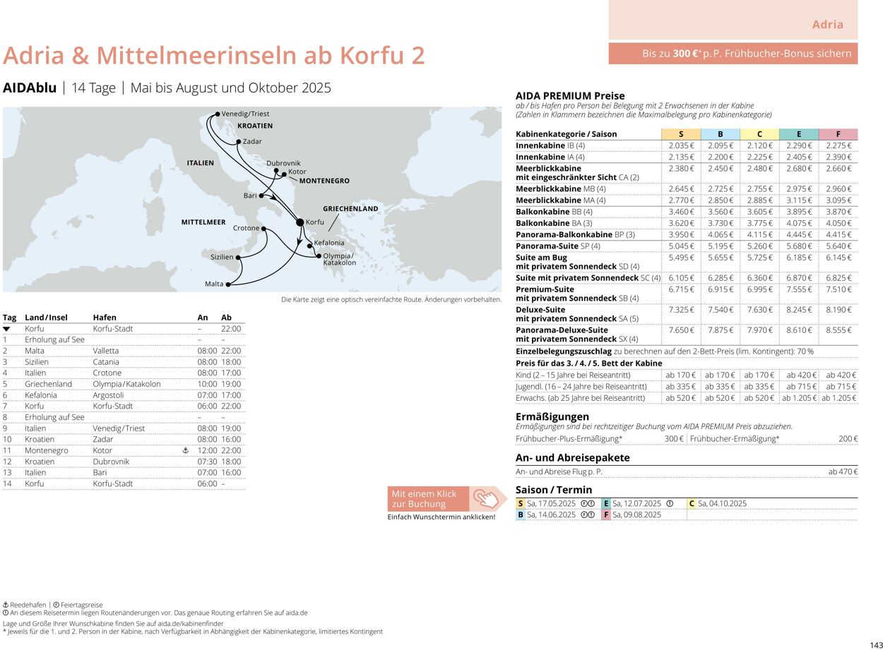 Prospekt Aida 14.04.2025 - 28.04.2025