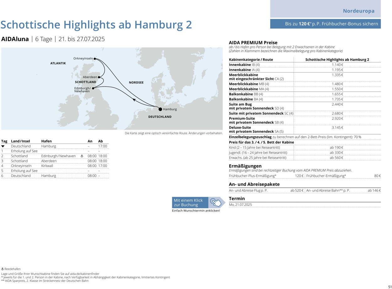 Prospekt Aida 14.04.2025 - 28.04.2025