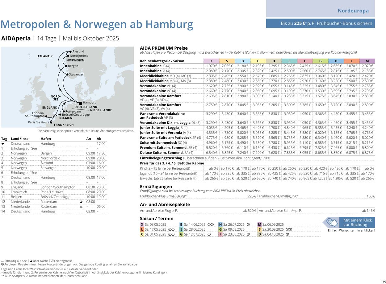 Prospekt Aida 14.04.2025 - 28.04.2025