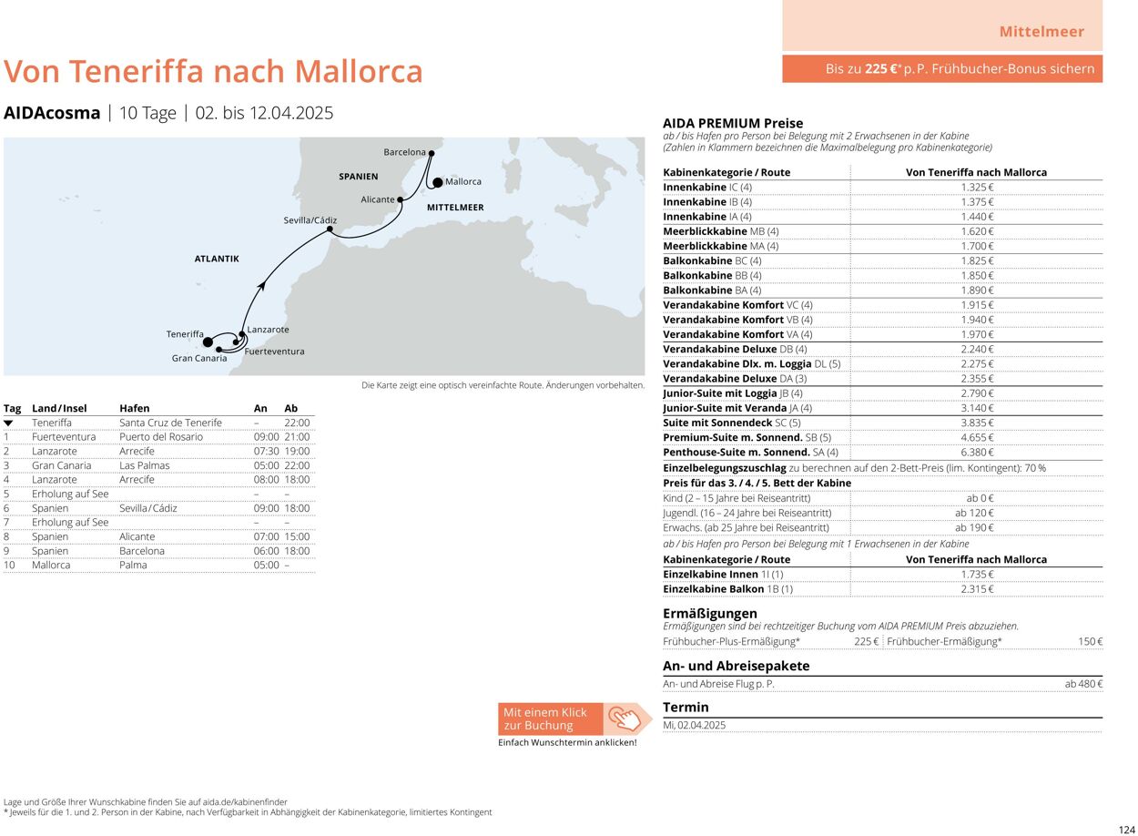 Prospekt Aida 14.04.2025 - 28.04.2025