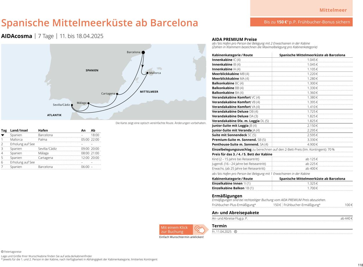 Prospekt Aida 14.04.2025 - 28.04.2025