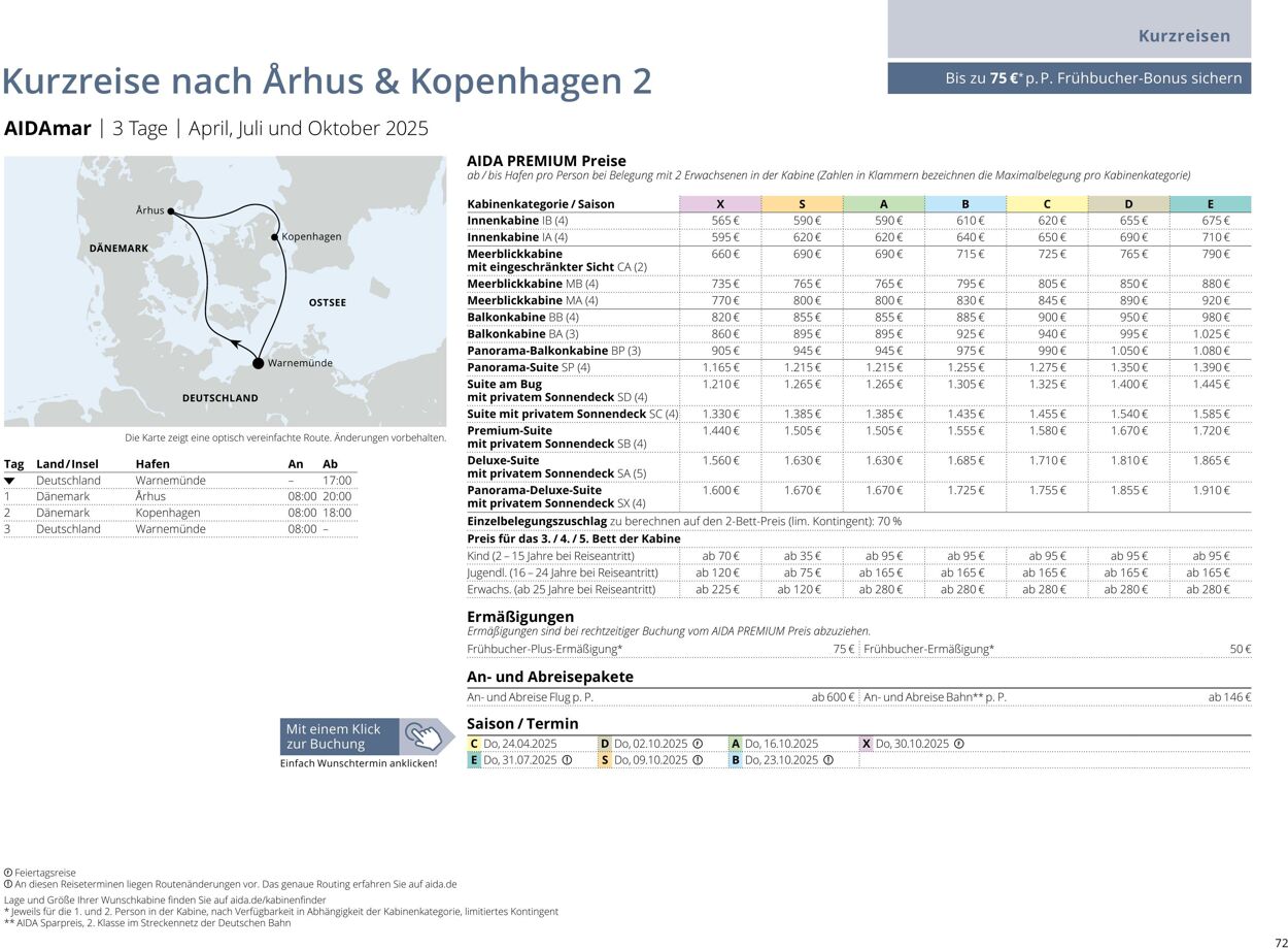 Prospekt Aida 14.04.2025 - 28.04.2025