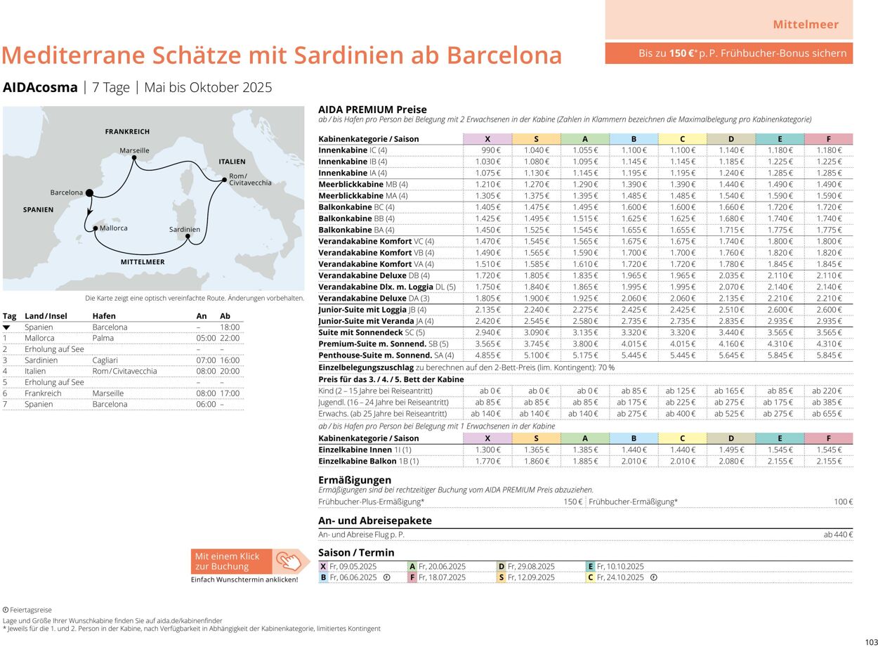 Prospekt Aida 14.04.2025 - 28.04.2025
