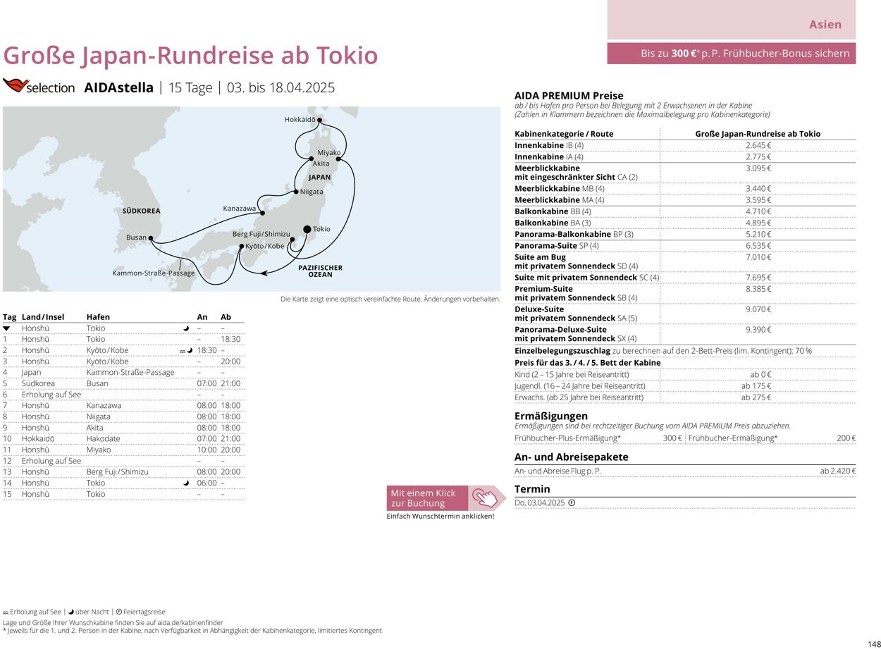Prospekt Aida 14.04.2025 - 28.04.2025
