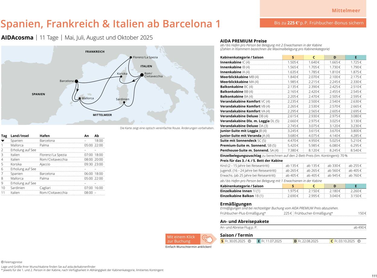 Prospekt Aida 14.04.2025 - 28.04.2025