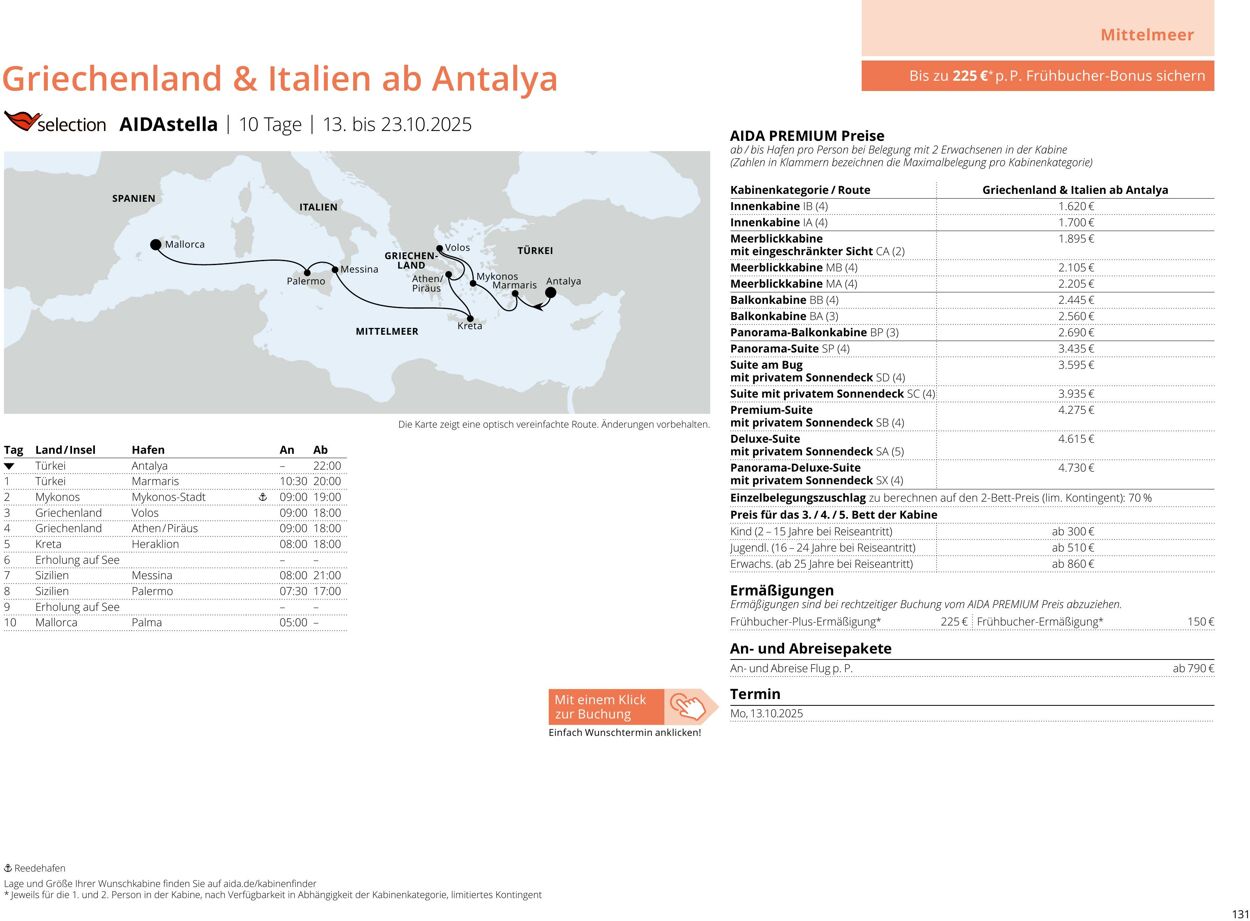 Prospekt Aida 14.04.2025 - 28.04.2025