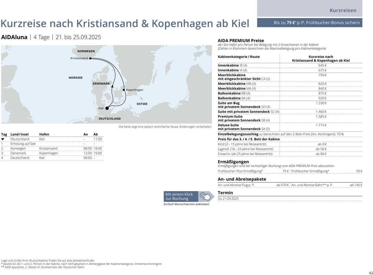 Prospekt Aida 14.04.2025 - 28.04.2025